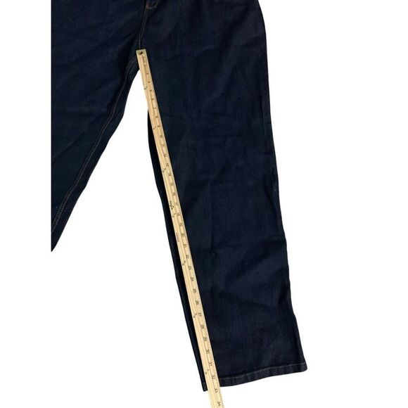 NEW WITH TAGS HB Men’s Continuous Comfort Waistband Dark Wash Denim Jeans RN#588 - Picture 10 of 11